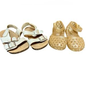 Old Navy Baby Girl Sandal Bundle - Size 18-24 Months